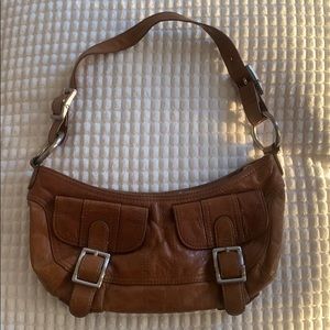 DKNY Leather evening bag